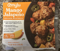 Mango Jalapeño Chicken Meatballs