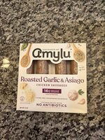 Roasted Garlic & Asiago Chicken Sausages