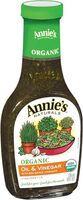 Annies naturals organic oil and basil vinaigrette