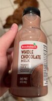 Whole chocolate milk