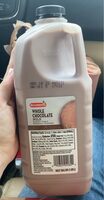 Whole chocolate milk