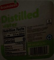 Distilled Water