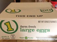 Farm Fresh Large Eggs