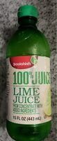 Lime Juice From Concentrate