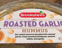 Roasted garlic hummus