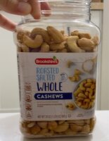 Roasted salted Whole Cashews