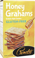 Honey graham crackers Gluten-free