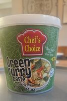 Chef's Choice, Green Curry Paste, Mild