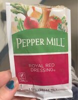 Royal red dressing