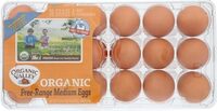 Free-range medium eggs