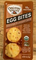 Sausage & pepper jack egg bites