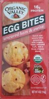 Egg Bites uncured ham & swiss
