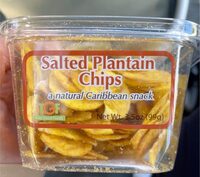Salted plantain chips
