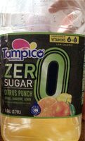 Zero sugar citrus punch from concentrates