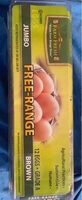 Jumbo free range eggs
