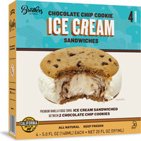 Brothers premium vanilla fudge swirl ice cream