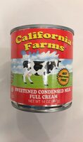 Full Cream Sweetened Condensed Milk