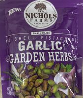 Garlic & Garden Herbs Pistachios, Garlic & Garden Herbs