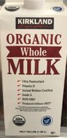 Organic Whole Milk