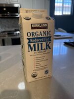 Organic Reduced Fat Milk