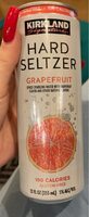 Hard seltzer