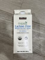 Organic Lactose-Free Reduced Fat Milk