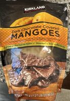 Dark Chocolate Covered Mangoes