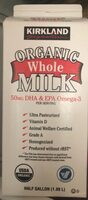 Organic Whole Milk