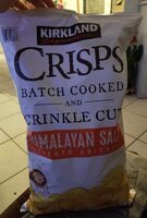 Crisps bath cooked and crinkle cut