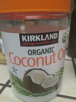 Organic coconut oil cold pressed unrefined