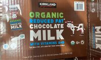 Organic Reduced Fat Chocolate Milk
