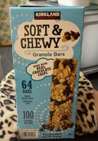 Soft and chewy granola bar