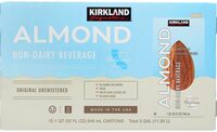 Almond Non-Dairy Beverage, Original Unsweetened