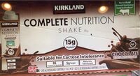 Complete Nutrition Shake, Chocolate