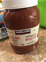 Tartinade de noisette