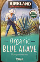 Organic blue agave