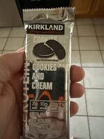 Protein Bar Cookies and Cream