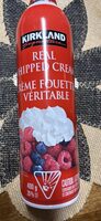 Real whipped cream