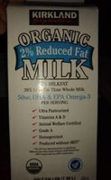 Organic 2% Reduced Fat Milk