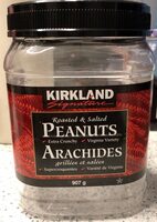 Arachides grillees et salees