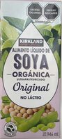 Alimento liquido de soya organica ultrapasteurizado