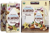 Organic Unsweetened Almond Non-Dairy Beverage, Vanilla