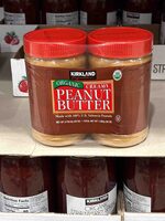 Organic peanut butter count