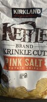 Kettle Brand Krinkle Cut Pink Salt Potato Chips