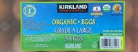 Large Organic Eggs
