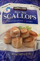 Raw Sea Scallops