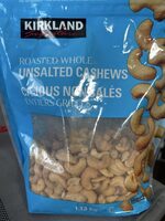 Fancy Whole Unsalted Cashews