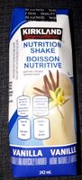 Vanilla Nutrition Shake