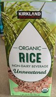 Organic Rice Non-Dairy Beverage, Unsweetened