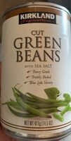Cut Green Beans with Sea Salt